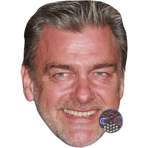 Ray stevenson maske aus karton - maske,