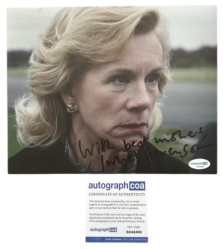 Juliet stevenson signed 10x8 - juliet,